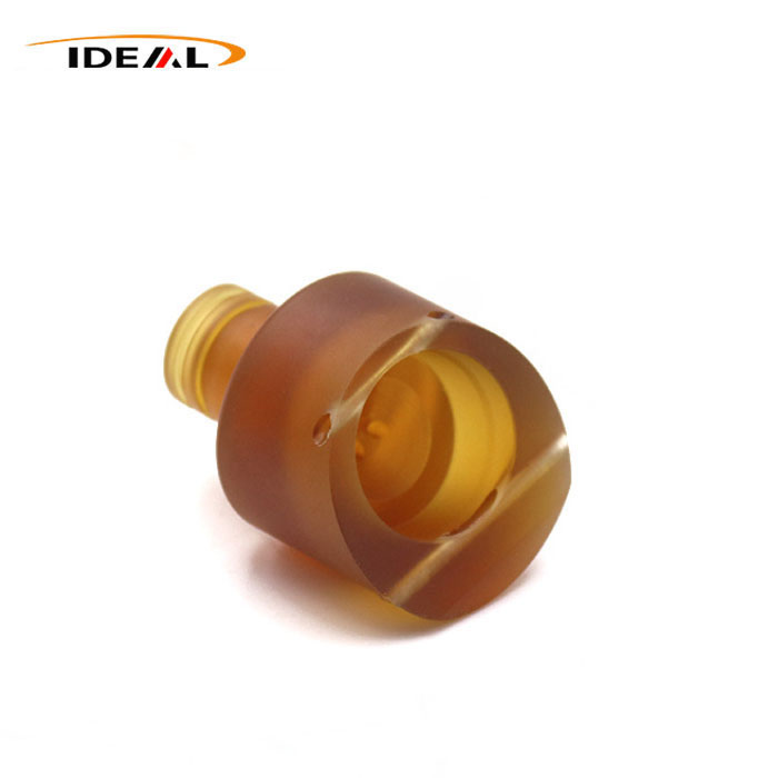 Custom digawe CNC machined Ultem PEI bagean ireng