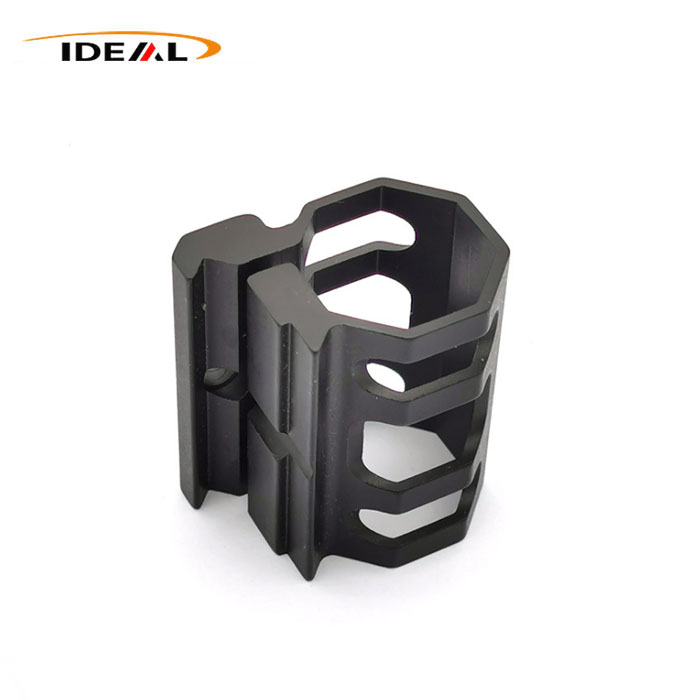 Precisium Tinggi 5 Axis Cnc Milling Bagéan Anodisasi Aluminium